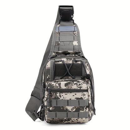 Sling Bag – for Travel, Oxford Cloth Chest Phone Pocket – detail view 12