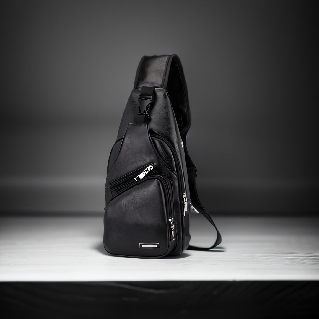 Sling Bag – USB Charging, Lightweight, for Travel – front view - product view 12