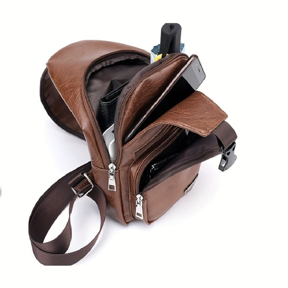 Sling Bag – USB Charging, Lightweight, for Travel – detail view 6