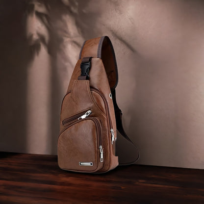 Sling Bag – USB Charging, Lightweight, for Travel – front view