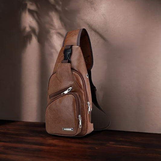 Sling Bag – USB Charging, Lightweight, for Travel – front view