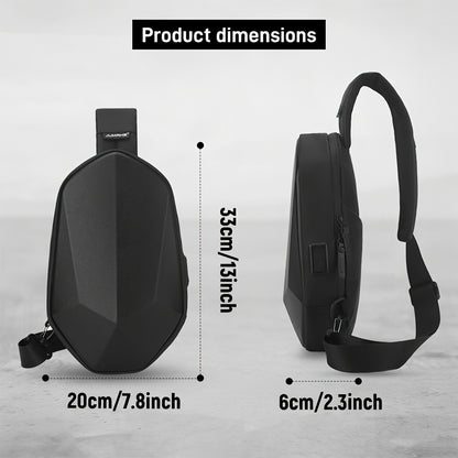 Sling Bag – USB Charging, Waterproof, for Work – detail view 5