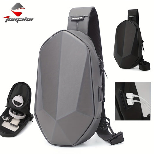 Sling Bag – USB Charging, Waterproof, for Work – front view