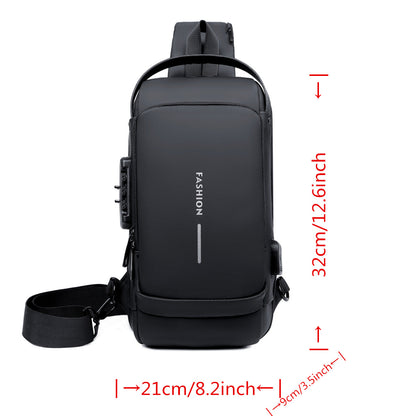 Sling Bag – Waterproof, Anti-Theft, for Travel & Everyday Use – detail view 13