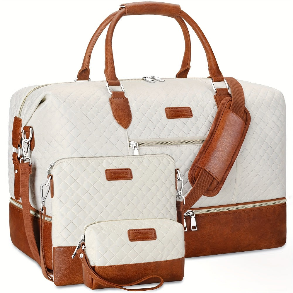 Travel Toiletry Bag – 3 Piece, Large Capacity, for Travel & Work – detail view 6