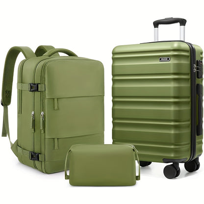 Travel Toiletry Bag – 3 Piece, 20 Inch, TSA Lock – front view - product view 21