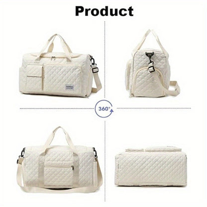 Travel Toiletry Bag – for Travel, Weekender Shoe Compartment Toiletry Oxford – detail view 20