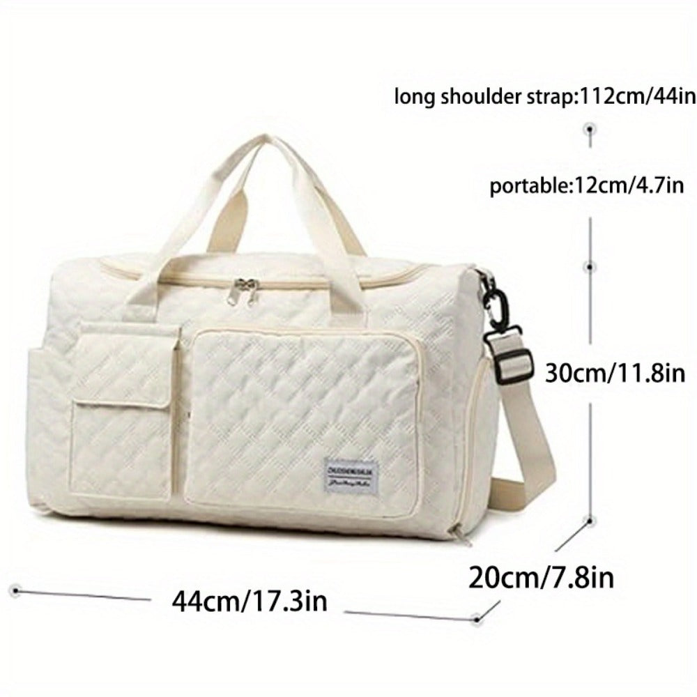 Travel Toiletry Bag – for Travel, Weekender Shoe Compartment Toiletry Oxford – detail view 6
