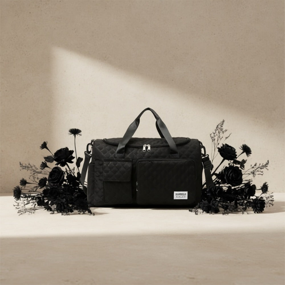 Travel Toiletry Bag – for Travel, Weekender Shoe Compartment Toiletry Oxford – detail view 11