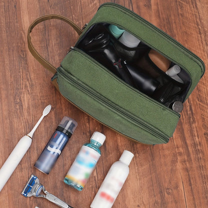 Travel Toiletry Bag – Canvas, Large Capacity, for Travel – detail view 13