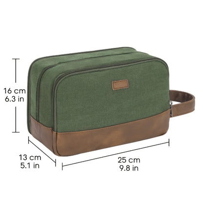 Travel Toiletry Bag – Canvas, Large Capacity, for Travel – detail view 6