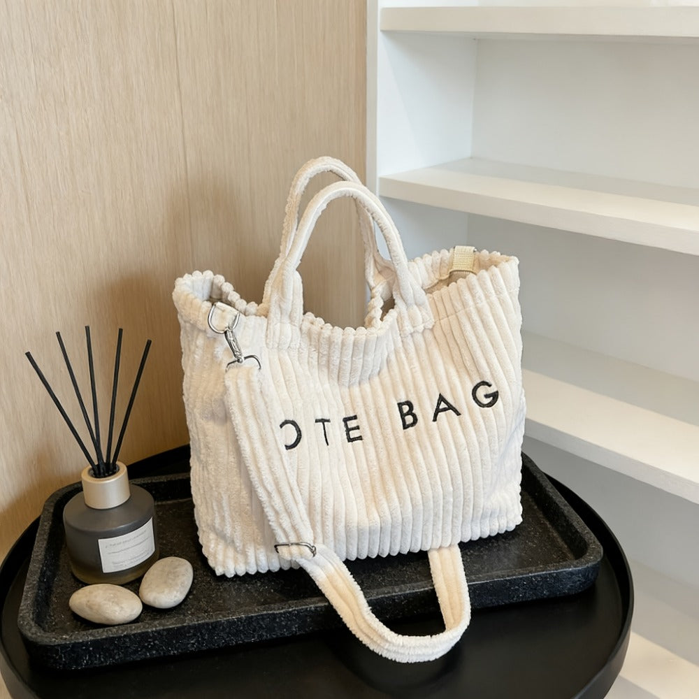Tote Bag for Women – 2-Piece, Large Capacity, Adjustable Strap, for Work | Bag Vero – front view