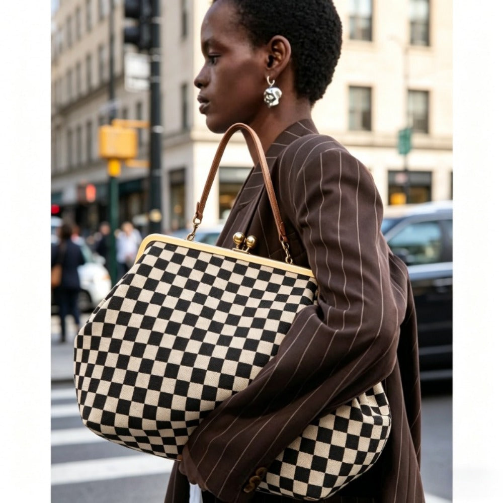 Tote Bag for Women – for Everyday Use, Animal Print Large Top Handle | Bag Vero – front view