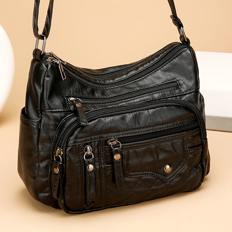 Tote Bag for Women – Nylon, Large Capacity, Anti-Theft, Adjustable Strap | Bag Vero – front view