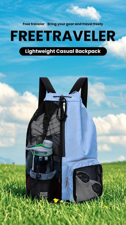 Travel Backpack – 25L, Nylon, Foldable, Lightweight – detail view 12