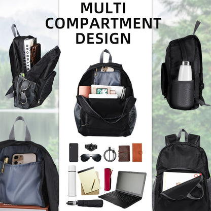 Travel Backpack – 40 Pack, 17 Inch, Foldable, for Travel & School – detail view 2