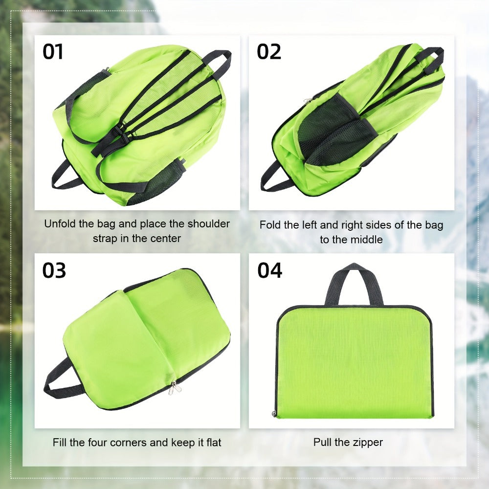 Travel Backpack – 40 Pack, 17 Inch, Foldable, for Travel & School – detail view 3