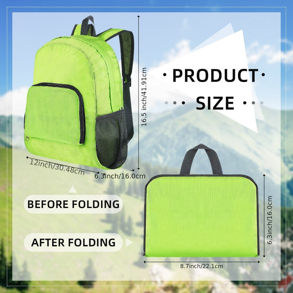 Travel Backpack – 40 Pack, 17 Inch, Foldable, for Travel & School – detail view 5