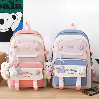 Travel Backpack – 5-Piece, Large Capacity, Lightweight, for Travel & School – detail view 27