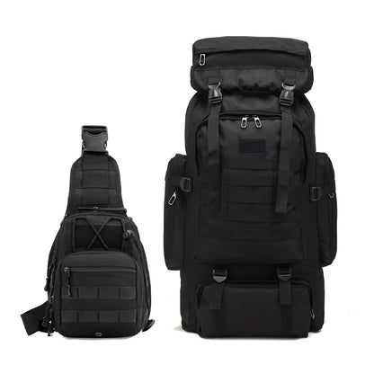 Travel Backpack – 80L, 80l Tactical Molle System Multi – detail view 4