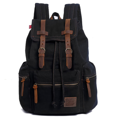 Travel Backpack – Canvas, Lightweight, Multi-Pocket, for Travel & Work – detail view 5