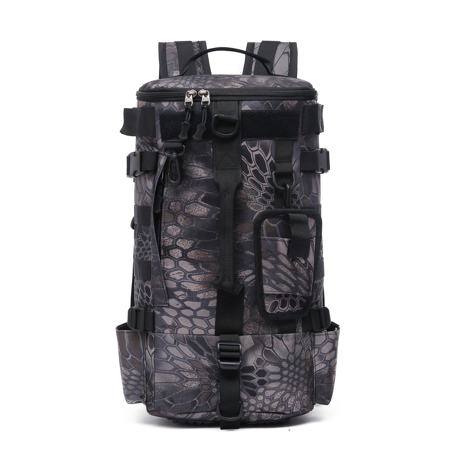 Travel Backpack – Convertible, Fishing Lure Compartment Dry Wet – detail view 2