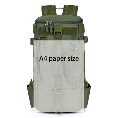 Travel Backpack – Convertible, Fishing Lure Compartment Dry Wet – detail view 21