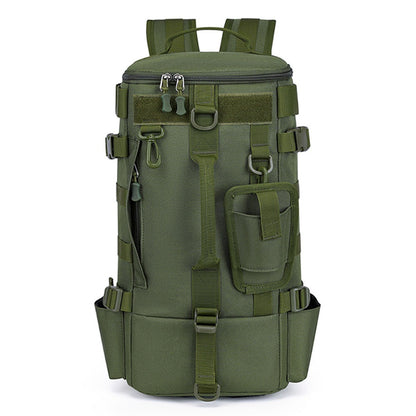 Travel Backpack – Convertible, Fishing Lure Compartment Dry Wet – detail view 11