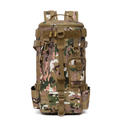 Travel Backpack – Convertible, Fishing Lure Compartment Dry Wet – detail view 3