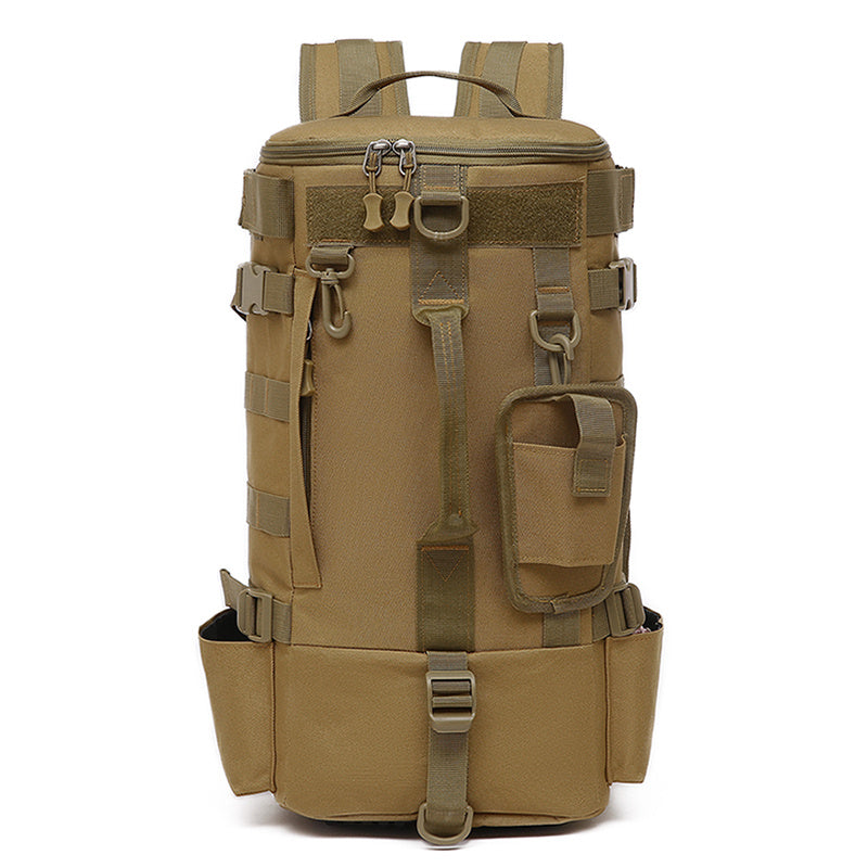 Travel Backpack – Convertible, Fishing Lure Compartment Dry Wet – alternate view