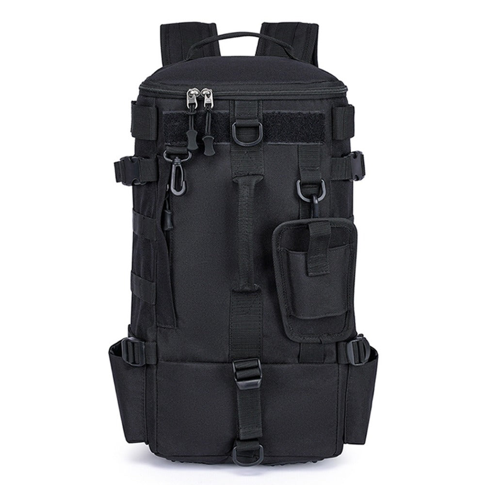 Travel Backpack – Convertible, Fishing Lure Compartment Dry Wet – front view