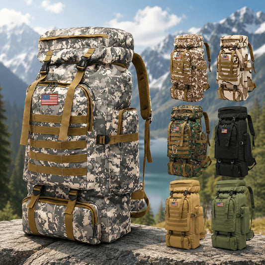 Travel Backpack – Lightweight, Adjustable Strap, for Travel – front view