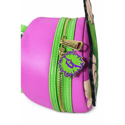 Travel Backpack – Mini, Glow In Dark Haunted Mask – detail view 3