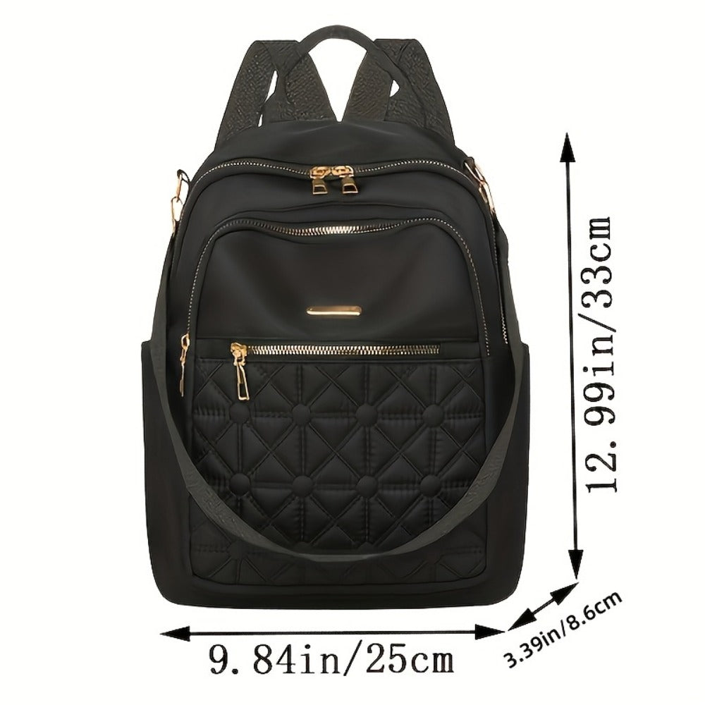 Travel Backpack – Nylon, Water Resistant, for Travel & Work – detail view 4
