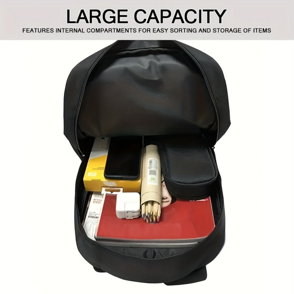 Travel Backpack – for Travel & School, King Print Red Black Color – detail view 4