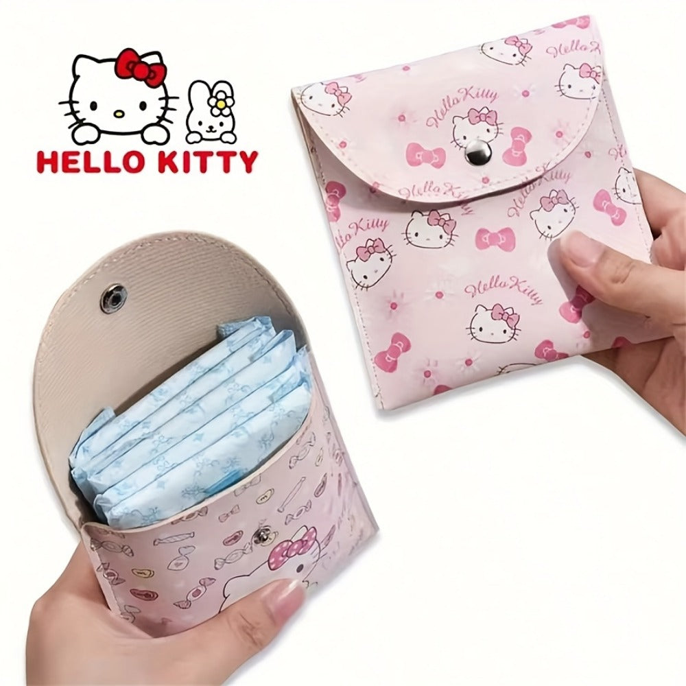 Travel Makeup Bag – for Travel, Sanrio Makeup Hello Kitty Kuromi | Bag Vero – front view