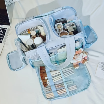 Travel Makeup Bag – Nylon, Large Capacity, for Travel & Everyday Use | Bag Vero – front view