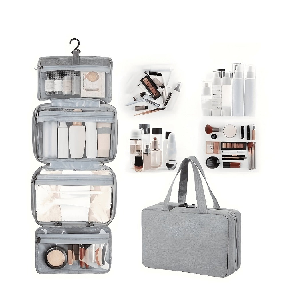 Travel Makeup Bag – Waterproof, Foldable, for Travel | Bag Vero – front view