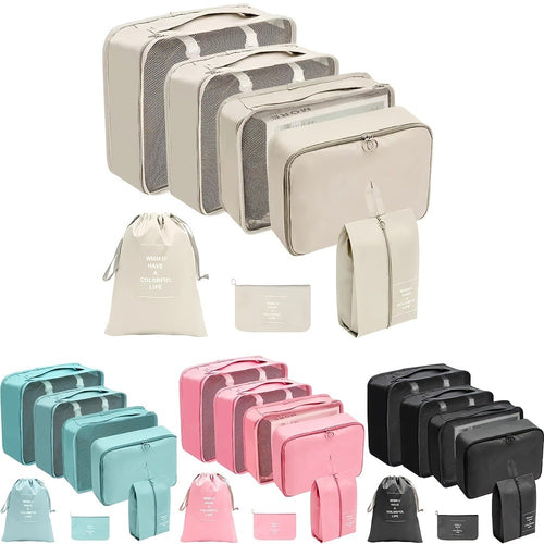 Travel Organizer Bag – 7-Piece, for Travel | Bag Vero – front view
