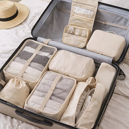 Travel Organizer Bag – 9 Piece, for Travel | Bag Vero – front view