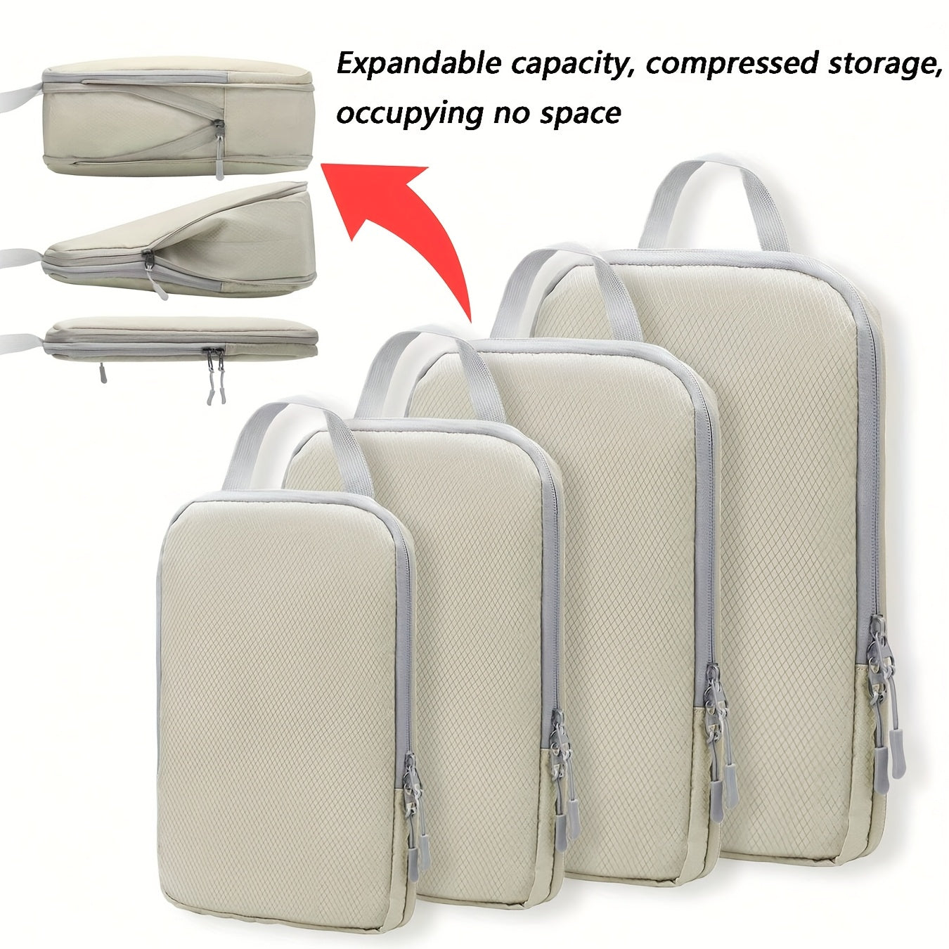 Travel Organizer Bag – 4PCS, Lightweight, Expandable, for Travel – detail view 15
