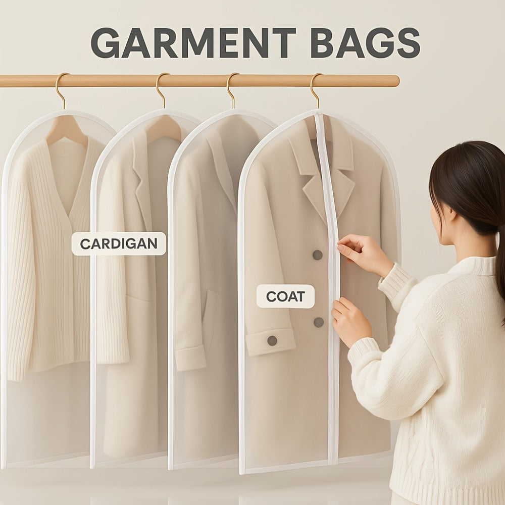 Travel Organizer Bag – 5 Pack, Transparent – alternate view