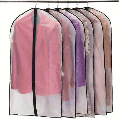 Travel Organizer Bag – 6-Pack, 4 Inch, Transparent, Clear – front view