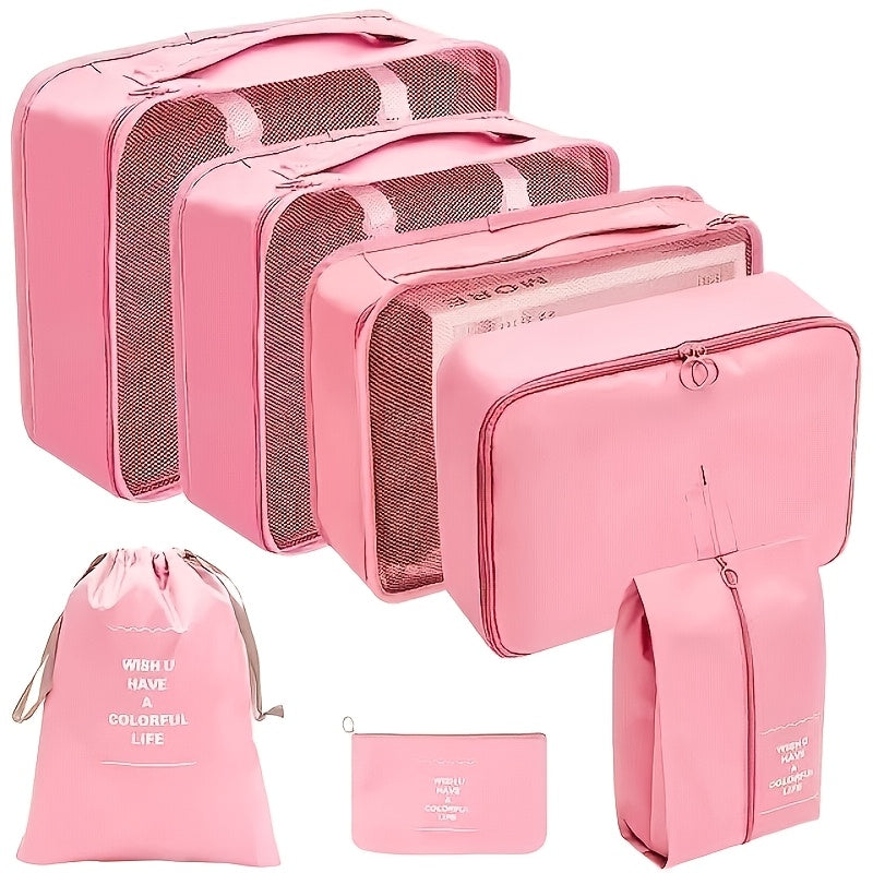 Travel Organizer Bag – 7-Piece, for Travel – front view - product view 14