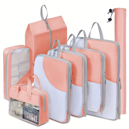 Travel Organizer Bag – 8 Pack, Lightweight, for Travel – front view - product view 26