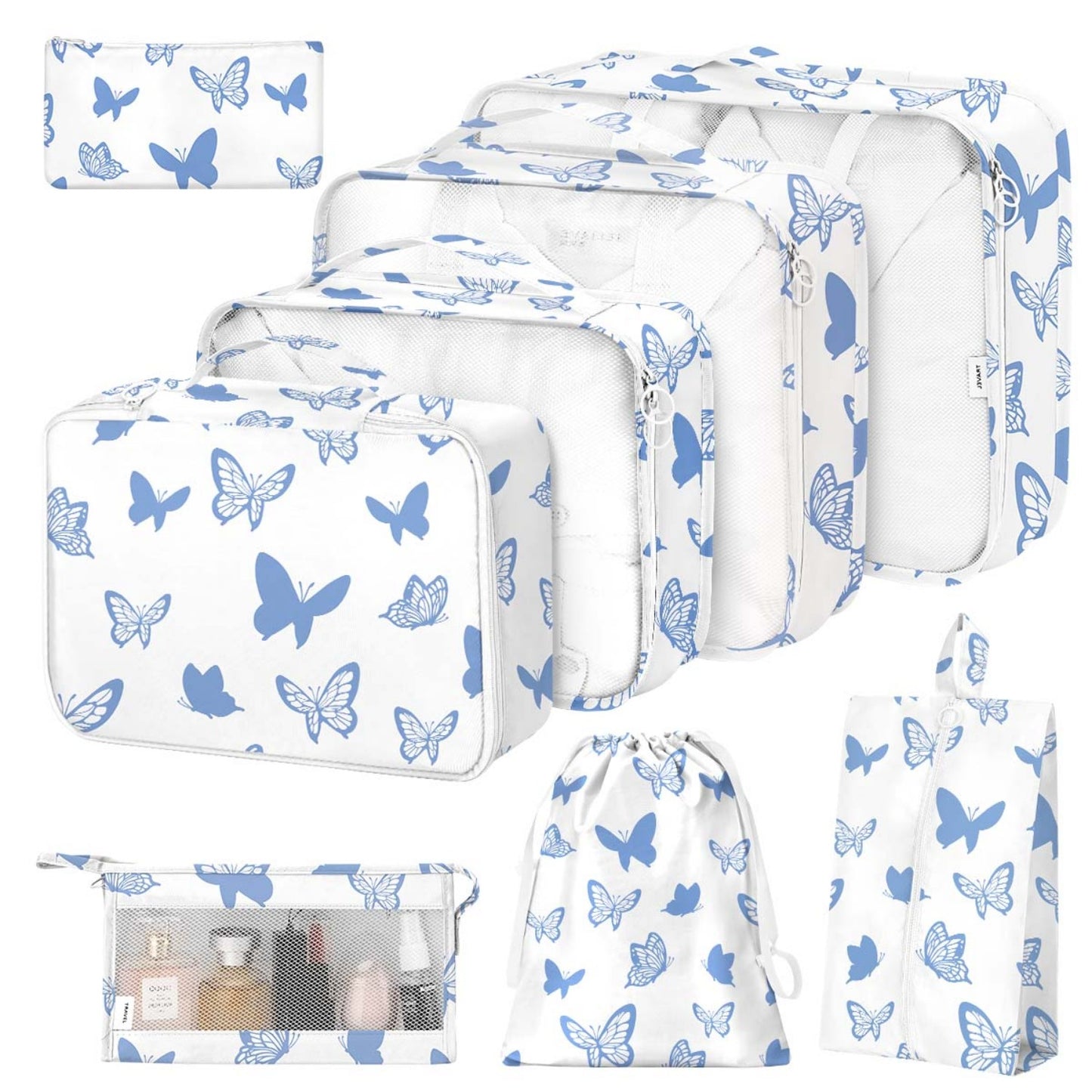 Travel Organizer Bag – 8 Piece, Polyester, for Travel – detail view 40