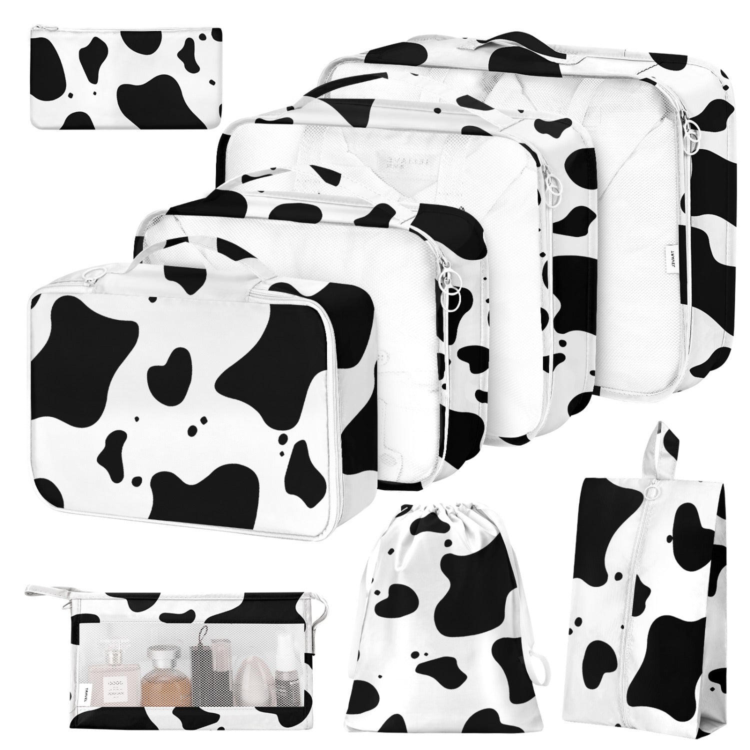 Travel Organizer Bag – 8 Piece, Polyester, for Travel – detail view 3
