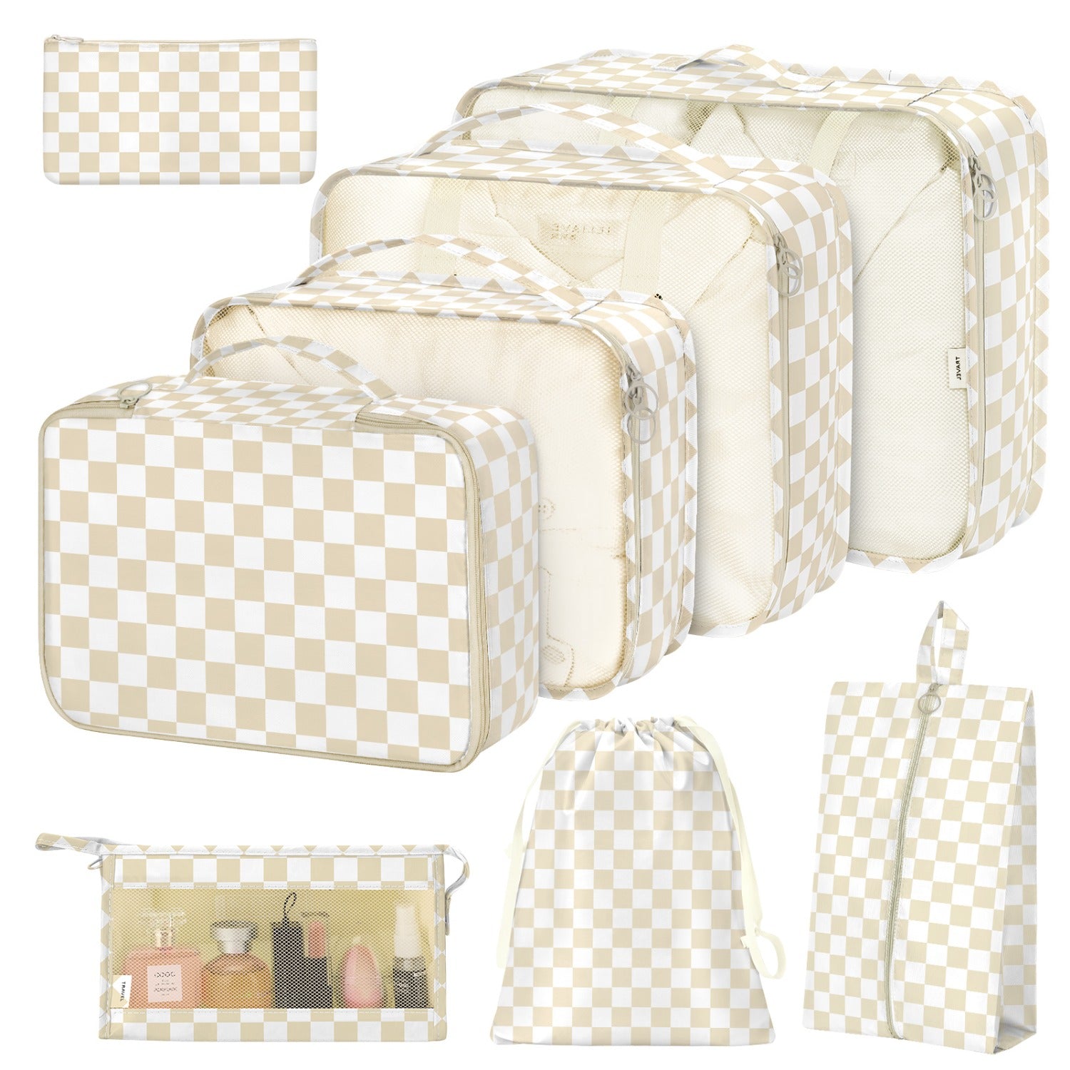 Travel Organizer Bag – 8 Piece, Polyester, for Travel – detail view 47