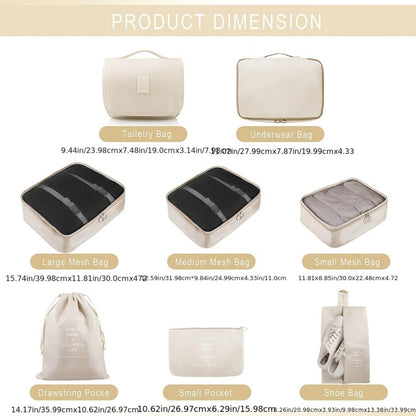 Travel Organizer Bag – 9 Piece, for Travel – detail view 10