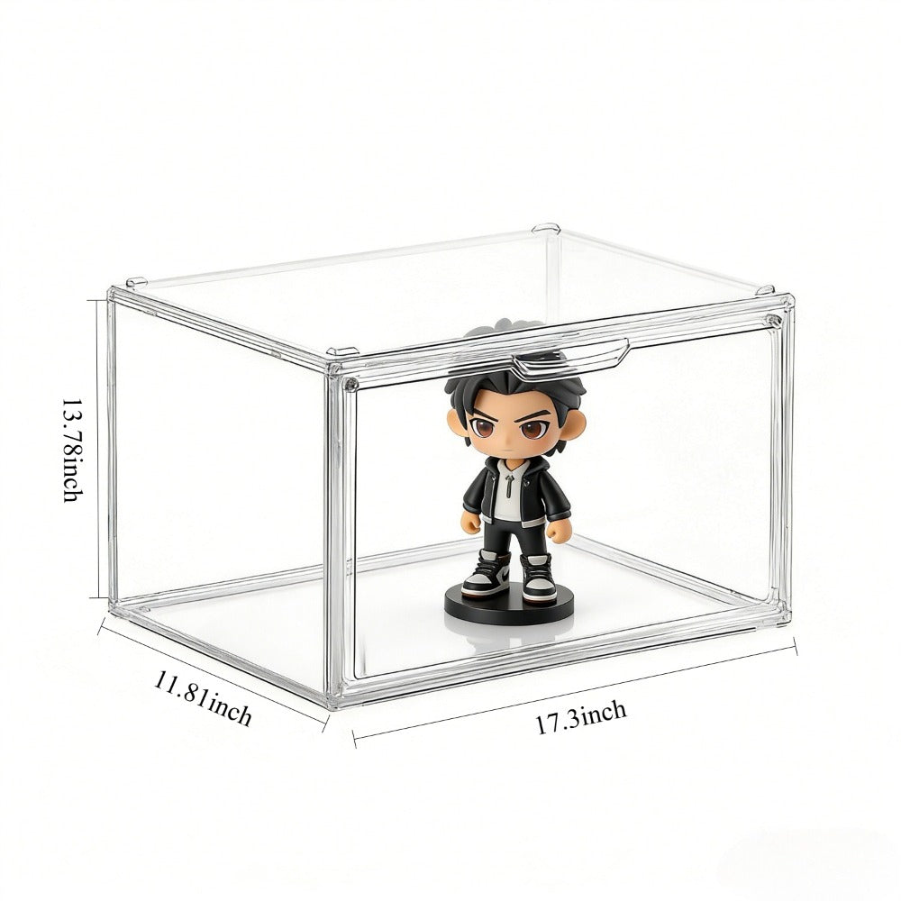 Travel Organizer Bag – Clear, Clear Acrylic Organizer Closet Storage – detail view 3